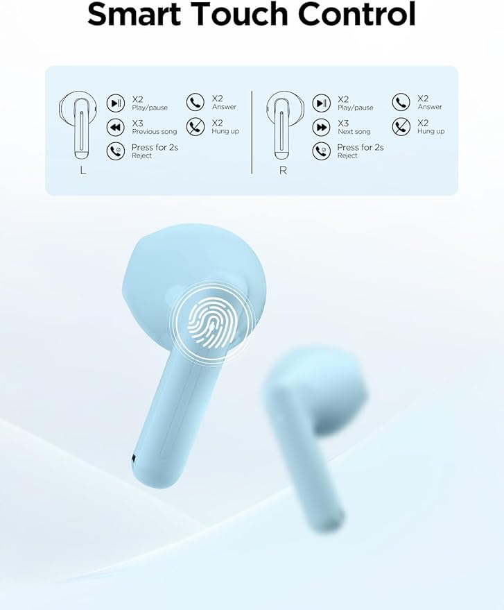 1MORE Q10 Wireless Earbuds (Blue)