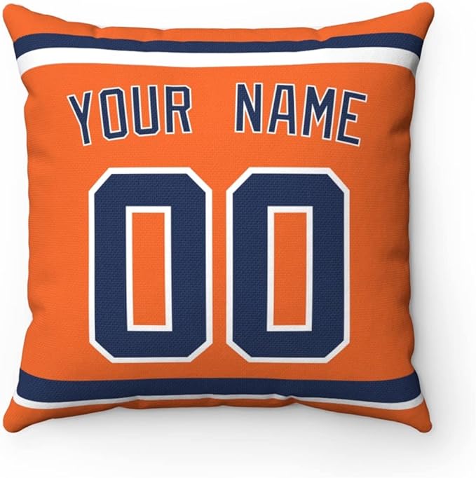 ANTKING Throw Pillow 2 Packs Personalized Custom Any Name and Number for Men Women Boy Gift