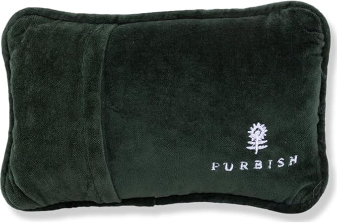 FURBISH Needlepoint Decorative Throw Pillow - Be My Baby - 5" x 8" - Mini Embroidered Accent Pillow for Bed, Chair, Couch, Sofa - Eclectic Home Decor