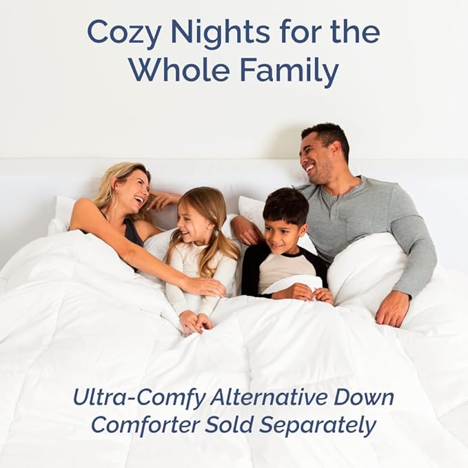 Full XL Bed Sheet Set - 4 Piece Extra Long Extended Full XL Sheets - Ultra-Soft, Breathable & Cooling - Fits 8” to 16" Mattress w/ Deep Pockets - 54" x 80" - Wrinkle & Fade Resistant - Antique White