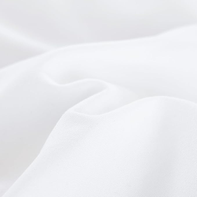 weigelia Full Size Comforter White Modern 3PCS Microfiber Full Size Comforter Sets for All Season Comforter for Men, Women and Girls Soft Lightweight Bed Comforter Set
