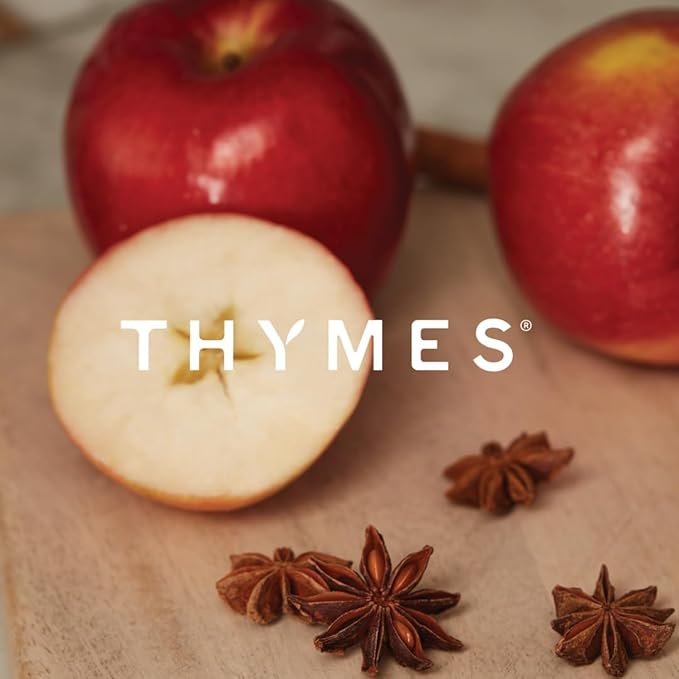 Thymes Simmered Cider Fragrance Mist - Scented Room Spray for Home Fragrance - Notes of Apple & Cardamom - Bedroom & Bathroom Air Freshener - Simmered Cider - 3 oz (Pack of 2)