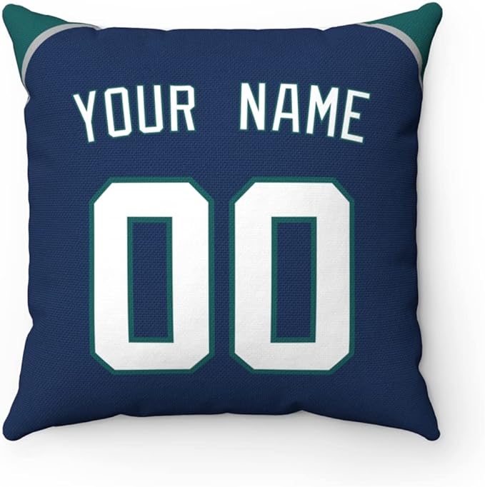 ANTKING Throw Pillow 2 Packs Personalized Custom Any Name and Number for Men Women Boy Gift