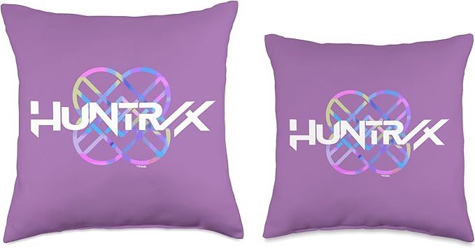 Kpop Demon Hunters Band Logo Officially Licensed Throw Pillow