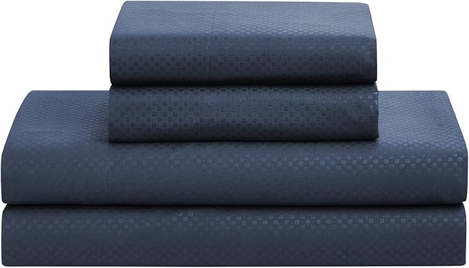 8 Piece Comforter Set Bag with Checkered Design (Pack of 3, 24 Count Total)