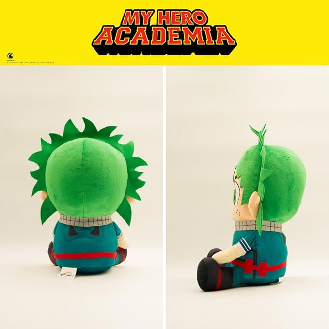 Collectibles My Hero Academia Izuku Midoriya Anime Super Soft Cozy Decorative Cuddle Pillow, (Officially Licensed Product) By Franco