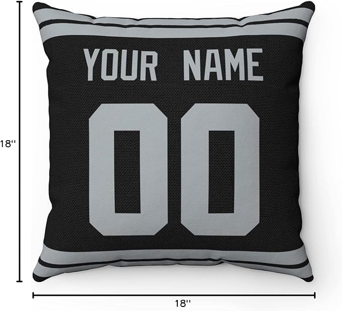 ANTKING Throw Pillow Las Vegas Custom Any Name and Number for Men Women Boy Gift