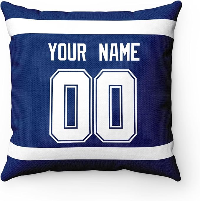 ANTKING Throw Pillow 2 Packs Personalized Custom Any Name Number for Men Women Boy Gifts