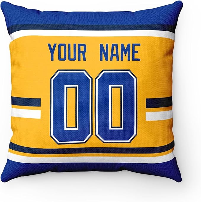 ANTKING Throw Pillow 2 Packs Personalized Custom Any Name Number for Men Women Boy Gifts