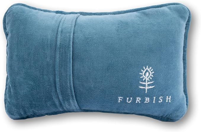 FURBISH Needlepoint Decorative Throw Pillow - Mini Embroidered Accent Pillow for Bed, Chair, Couch, Sofa, Eclectic Home Decor, 5" x 8" - Twinkle Twinkle