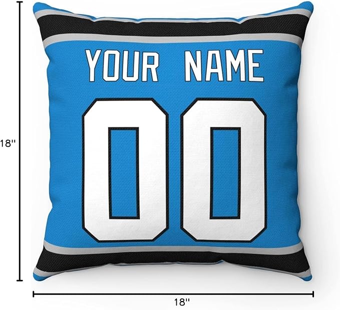 ANTKING Throw Pillow Carolina Custom Any Name and Number for Men Women Boy Gift