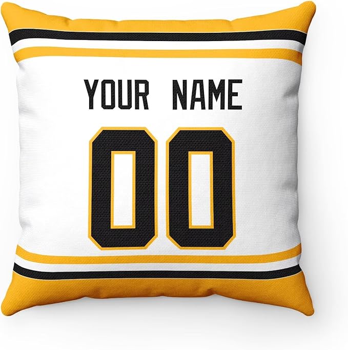 ANTKING Pittsburgh Throw Pillow Personalized Custom Any Name and Number for Men Women Boy Gifts