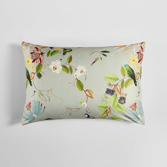 MKXI Bird Floral Comforter Set King Size Botanical Comforters Shabby Chic Bedding Set Animal Forest Print Bed Set