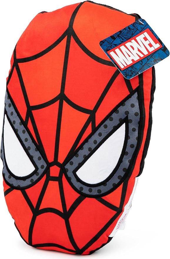 Jay Franco Marvel Avengers Spiderman Pop Decorative Pillow - Super Soft - Measures 15 Inches (Official Marvel Product)