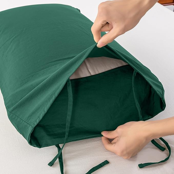 Forest Emerald Hunter Green KING Size Comforter Set, Solid 3 Pieces Bedding Set Soft Lightweight PolyCotton Down Alternative Blanket Quilt Comforters for All Season (1 Comforter 2 Pillowsham)