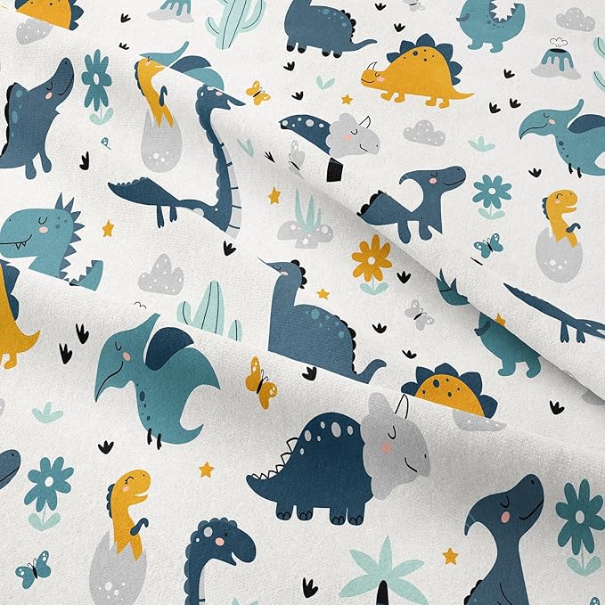 MWMWMW Dinosaur Bedding Sets Twin for Boys, 2 Piece Dinosaur Comforter Set Twin, Soft and Lightweight Kids Comforter Sets for Boys for All Seasons with Pillowcase
