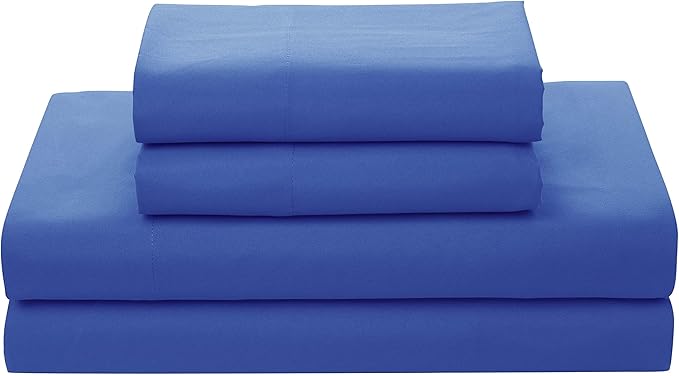 Sweet Home Collection 7 Piece Comforter Set Bag Solid Color All Season Soft Down Alternative Blanket & Luxurious Microfiber Bed Sheets, Siena, King