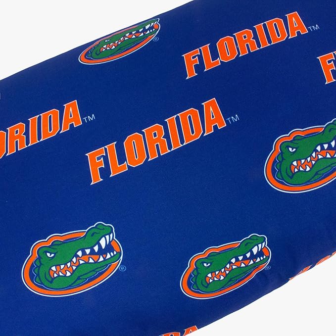 College Covers Everything Comfy Florida Gators Pillowcase, Body Pillow, 20" x 60", Includes 1 Pillowcase