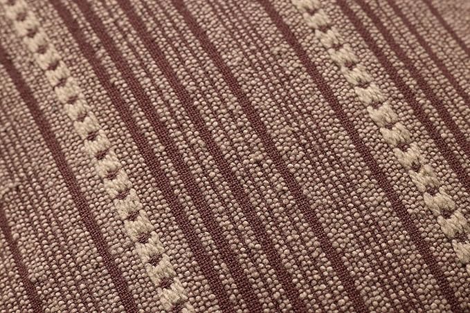 Loloi Chris Loves Julia Howie Collection PCJ0023 Wine/Natural 13'' x 21'' Cover w/Down Pillow