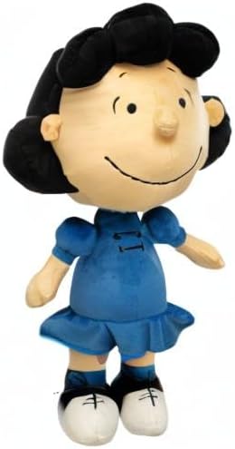 Collectibles Peanuts Lucy Bedding Super Soft Plush Decorative Throw Cuddle Pillow, (Officially Licensed Product) By Franco