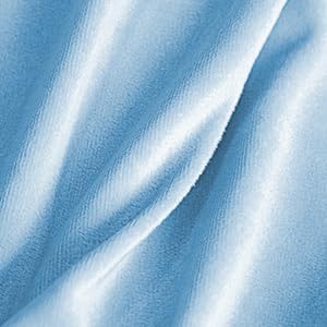 JONIYEAR Extra Large Decorative Fluffy Faux Fur Blanket Full Size 71" x 80", Soft Luxury Lightweight Furry Blankets, Accent Cozy Shaggy Plush Fuzzy Blankets for Bed, Thick Warm Winter Blanket, Blue