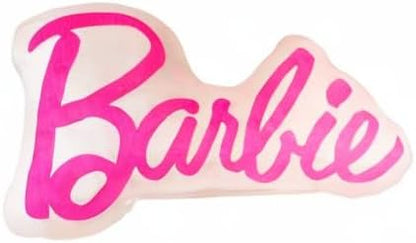 Franco Barbie Movie Luxe Super Soft Plush Squishy 17" Inch Logo Decorative Pillow