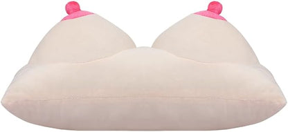 haozaikeji Boobs Breasts Pillow Cushion Funny Throw Pillow Novelty Relax Pillow Soft Memory Foam Sleep Pillow for Home Couples Bedrooms Decor
