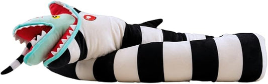 Collectibles Beetlejuice Halloween Sandworm Bedding Super Soft Cozy Decorative Pillow, (Officially Licensed Product) By Franco