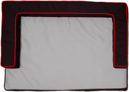 Indoor Outdoor Pet Recovery Dog Bed | Multi Element Extreme Joint Support with Cooling Gel | 100% Water Proof and Machine Washable Cover | Large, Onyx Black