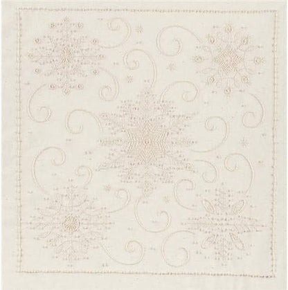Janlynn Corp. Candlewick Decorative Pillow, Snowflake