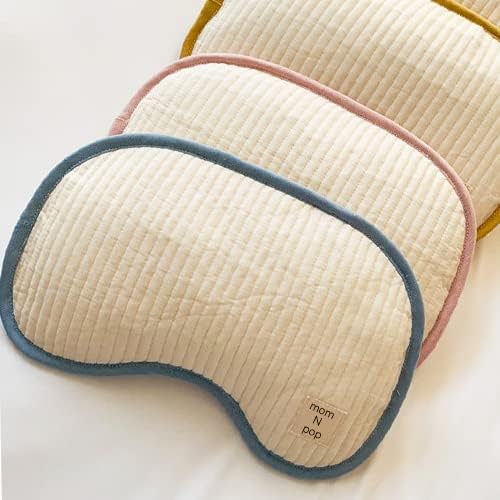 momNpop MNP Pet Organic Pillow, an Ideal Naptime Sleeping Companion for Small Dogs and Cats (Pink)