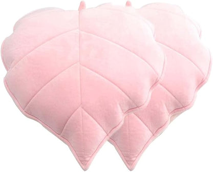 Cyprinus Carpio 3D Leaf Shape Household Pillow Cushion Sofa Lumbar Pillow Household Throw Pillow Decoration Pack of 2