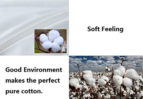 King Size Goose Down Feather Hotel Collection Bed Pillow for Sleeping for Back, Stomach or Side Sleepers King Size(20x36IN) White 1 Pack