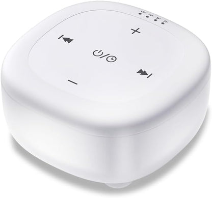 White Noise Sound Machine with 30 Soothing Sounds Brown Noise Sound Machines for Sleep Office Privacy Bedroom 36 Adjustable Volume 4 Timers Memory Function Sleep Sound Machine Adult Elderly Baby Care
