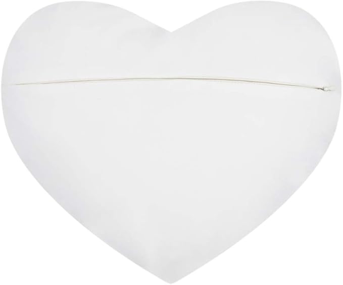JWH Valentine's Day Throw Pillow Covers Decorative Flower Accent Pillow Cases Heart Shaped Cushion for Couch Living Room Bed Chair 14 x 16 Inches Bright Yellow