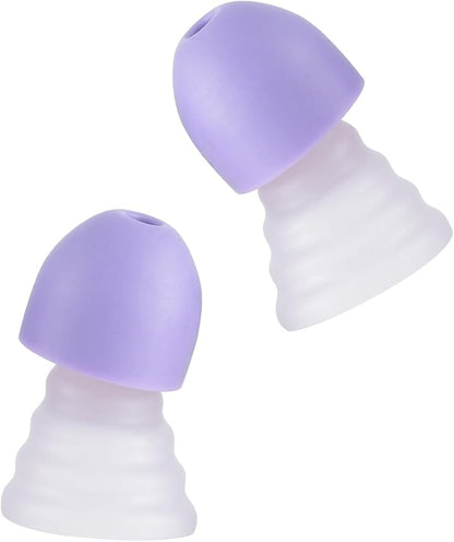 Zeroplus Cocoon EarPlugs - Ultra-Comfy Reusable Noise Reducing Earplugs 26dB NRR for Sleep,Deep Focus,Travel, Noise Sensitivity Hearing Protection Noise Reduction(Purple)