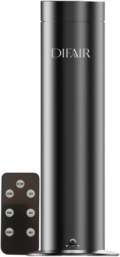 Leak-proof Waterless Diffuser, Hotel Collection Diffuser for Essential Oils, Bluetooth/Remote Control Scent Diffuser, NanoAtomizing Aromatherapy Diffuser, Silent Diffusers for home, bedroom,spa
