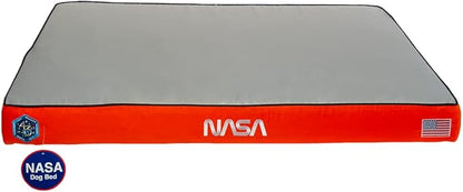 NASA Limited Edition Dog Bed by Wag | Extra Large, Astro Orange