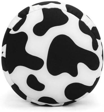 Bookishbunny Microbead Cylinder Bolster Roll Pillow 13" x 7" (Cow)