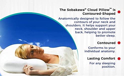 Sobakawa Cloud Pillow 12.6" x 18.5" x 3.15"