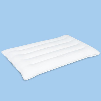 SWTMERRY Flat Pillows for Sleeping,Ultra Thin Bed Pillows Standard Size for Stomach and Side Sleeper 7D High Support 2.5 inch Height Slim Bed Pillow