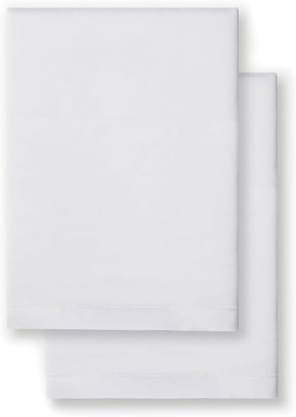 Cozy Earth Standard Pillowcases Set of 2 - Made of 100% Viscose from Bamboo, Ultra-Soft & Luxury, Woven from Naturally Breathable & Lightweight Fabric - White