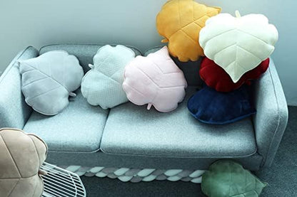 Cyprinus Carpio 3D Leaf Shape Household Pillow Cushion Sofa Lumbar Pillow Household Throw Pillow Decoration Pack of 2