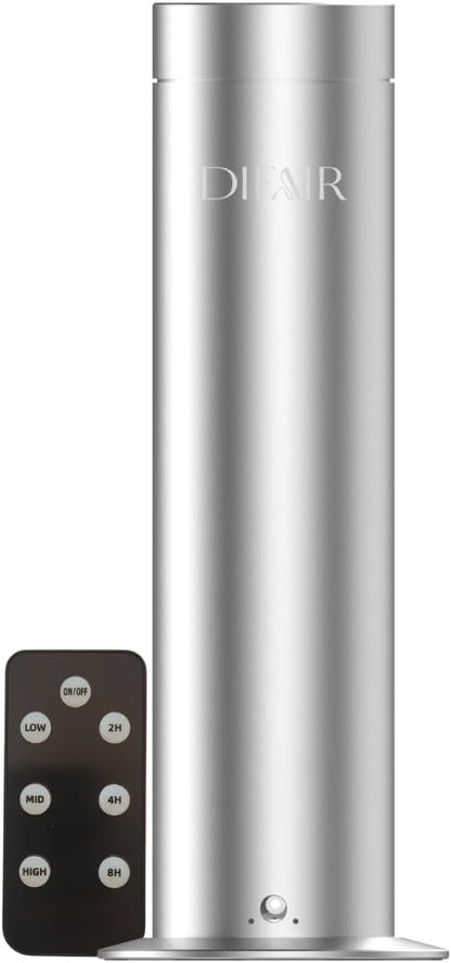 S150 Waterless Essential Oil Diffuser - Leak-Proof, Nano-Atomizing, Silent, Bluetooth/Remote Control, 1000 sq ft Coverage for Home, Office, Spa