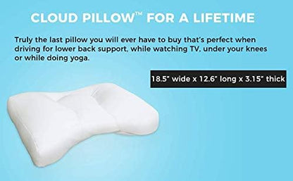 Sobakawa Cloud Pillow 12.6" x 18.5" x 3.15"