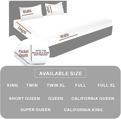 100% Pure Silk Satin Sheet Set 4pcs, Silk Fitted Sheet 15" Deep Pocket Mattress fit,Silk Flat Sheet&Silk Pillowcases Set Soft Silk Sheets|Wrinkle Free Fade Resistant. (Wine, Full)