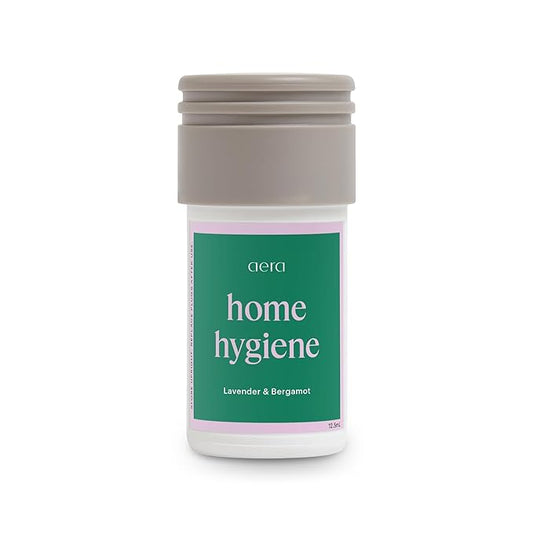 Aera Mini Home Hygiene Lavender and Bergamot - Essential Oil for Home - Relaxing Fragrance - Notes of Lavender, Lavandin and Wild Mint - Scent Refill - Capsule Size Works with Mini Diffuser