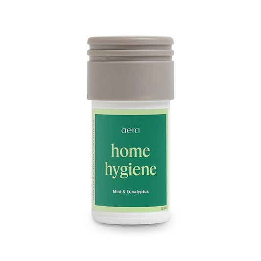 Aera Mini Home Hygiene Mint and Eucalyptus - Essential Oil for Home - Relaxing Fragrance - Notes of Orange Peel, Spearmint and Eucalyptus - Scent Refill - Capsule Size Works with Mini Diffuser