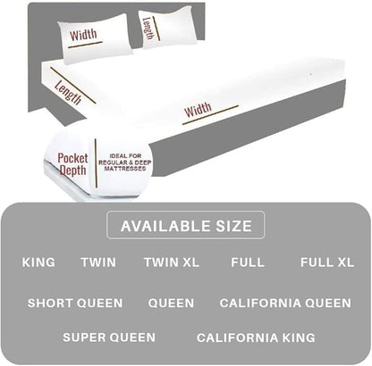 100% Pure Silk Satin Sheet Set, Deep Pocket Mattress Fitted Sheet, Flat Sheet & Pillowcases - Cool, Soft, Wrinkle Free, Fade Resistant - Twin XL, Blood Red