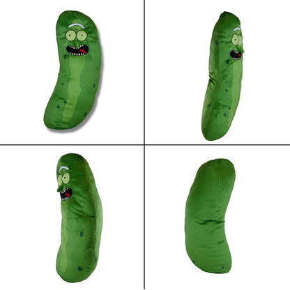 Pickle Rick And Morty Adult Swim Super Soft Plush Cuddle Pillow Buddy, (100% Officially Licensed Product) By Franco Collectibles
